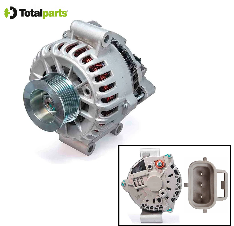 Alternador Ford 12 Volts 135 Amps Serie 6G Ford F250 Super Duty F350 Super Duty F450 Super Duty F550 Super Duty ( Diesel ) ( 5C3T-10300-BA )