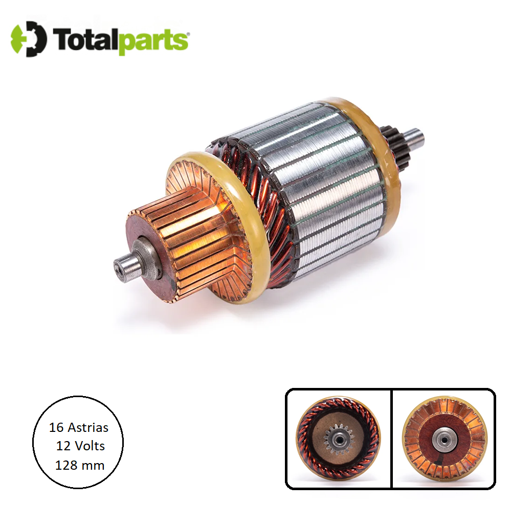 Armadura Para Marcha Delco 12 Volts 16 Astrias Chevrolet Buick Daewoo Gmc Isuzu Pontiack Oldsmobile Suzuki Saturn ( Tipo Imanes )