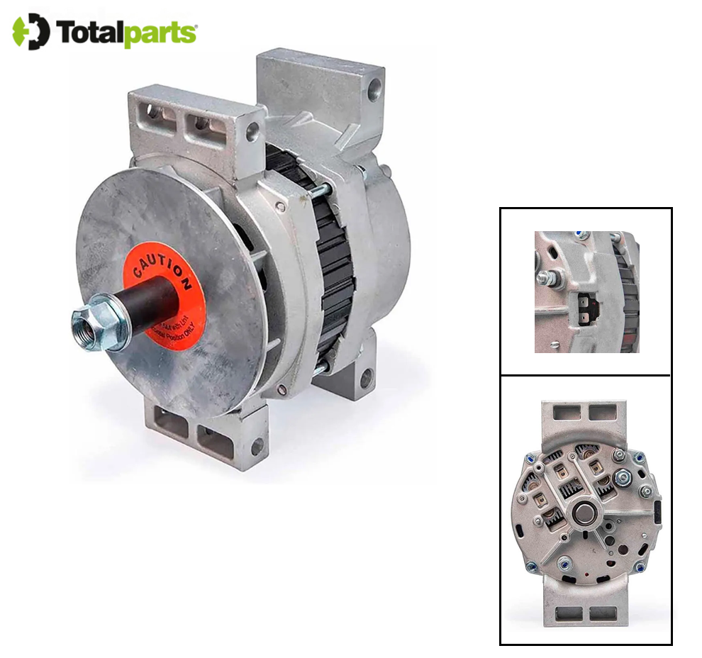 Alternador Delco 12 Volts 130 Amps Serie 22Si Quadramount Transversal Freightliner International Kenworth Mack Peterbilt Sterling Volvo Western ( 19020888 )