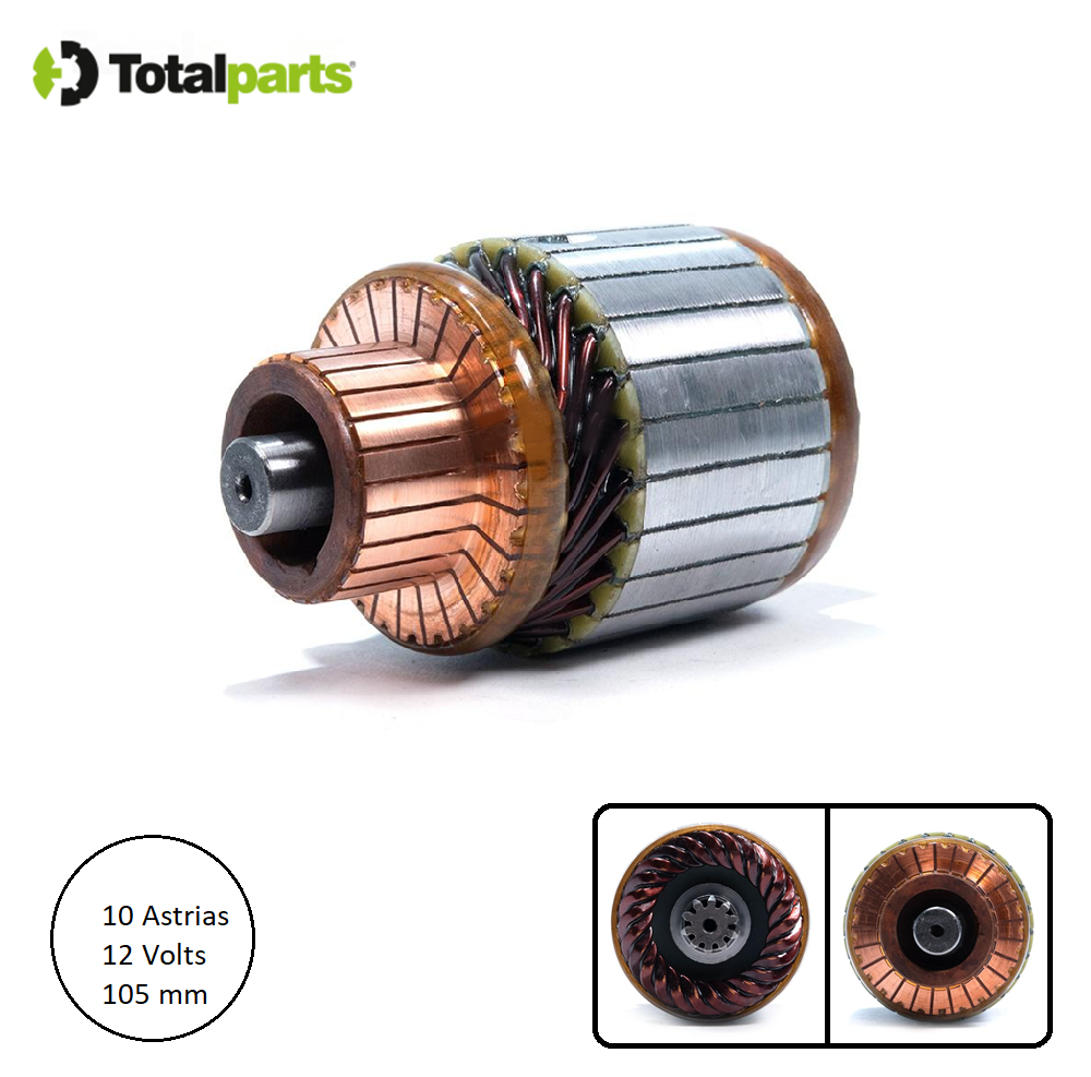 Armadura Para Marcha Hitachi 12 Volts 10 Astrias Nissan Infiniti ( Pmgr )