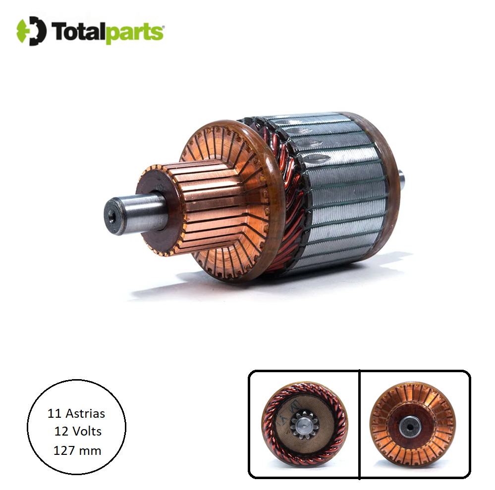 Armadura Para Marcha Ford 12 Volts 11 Astrias Ford F-350 F-450 Triton Mercury Mazda Lincoln
