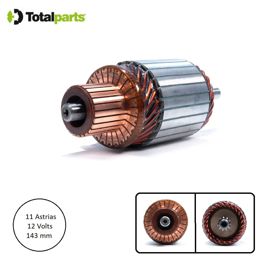 Armadura Para Marcha Delco 12 Volts 11 Astrias Serie Pmgr Pg260F2 Chevrolet Cadillac Gmc Buick Dodge Geo Isuzu Mazda Jeep Pontiac Subaru Mercury Suzuki Mitsubishi Nissan