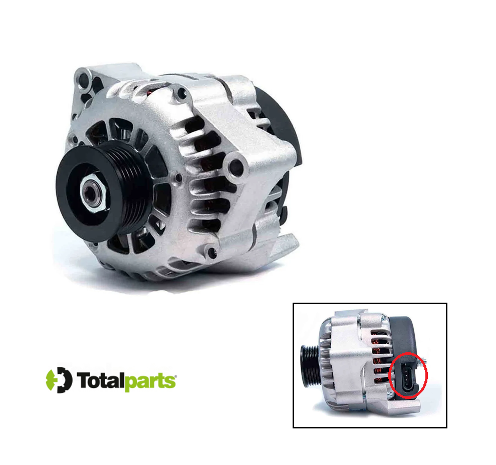 Alternador Delco 12 Volts 105 Amps Serie Cs130D Chevrolet Blazer S10 Oldsmobile Bravada Gmc Jimmy Sonoma ( 10463443 )