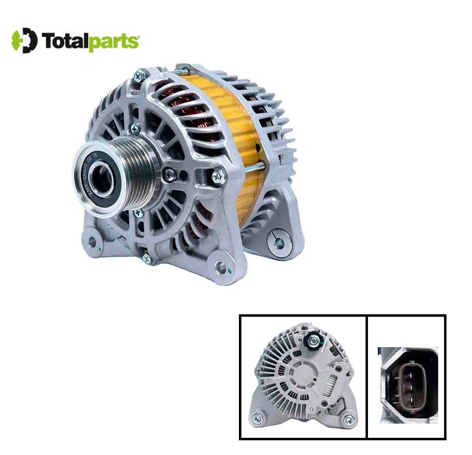 Alternador Mitsubishi 12 Volts 110 Amps Nissan Cube Nv200 Sentra Tiida Versa ( 23100-EM01B )