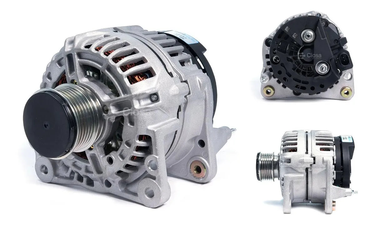 Alternador Bosch 12 Volts 90 Amps Volkswagen Beetle 1.8 Beetle 2.0 Beetle Cabriolet 2.0 Golf Tdi 1.9 Golf 2.0 Golf 4motion 3.2 R32 Jetta 1.8 Jetta 2.0 Jetta Variant 2.0 Jetta Vr6 2.8 Lupo 1.6 Polo Sedan 2.0 Eurovan Sharan ( 0124325001 )