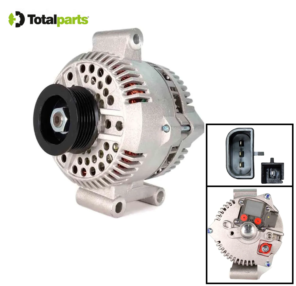 Alternador Ford 12 Volts 130 Amps Serie 3G Ford E-150 E-250 E-350 E-450 E-550 Econoline Explorer F-150 F-250 F-350 F-59 Ranger Mazda B4000 ( F2PU-10346-AF )