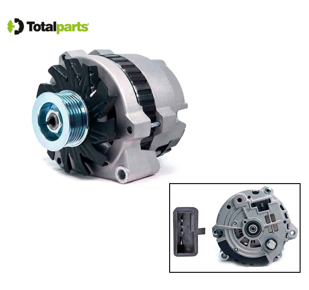 Alternador Delco 12 Volts 105 Amps Serie Cs130 Buick Chevrolet Cadillac Gmc Oldsmobile ( Izquierdo ) ( 1101500 )