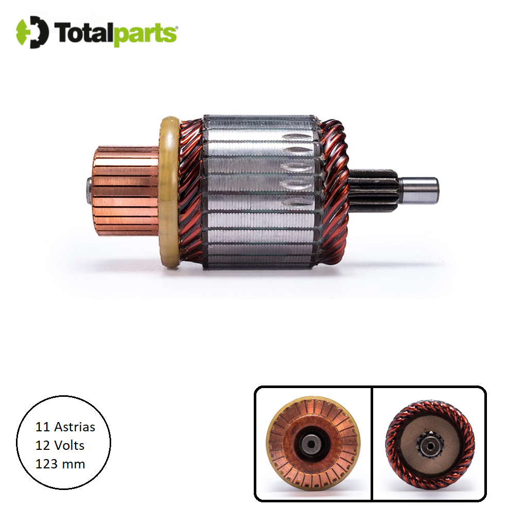 Armadura Para Marcha Delco 12 Volts 11 Astrias Serie Pg260G Chevrolet Buick Cadillac Gmc Hummer Isuzu Oldsmobile Kia Saab Hyundai ( 10485270 )