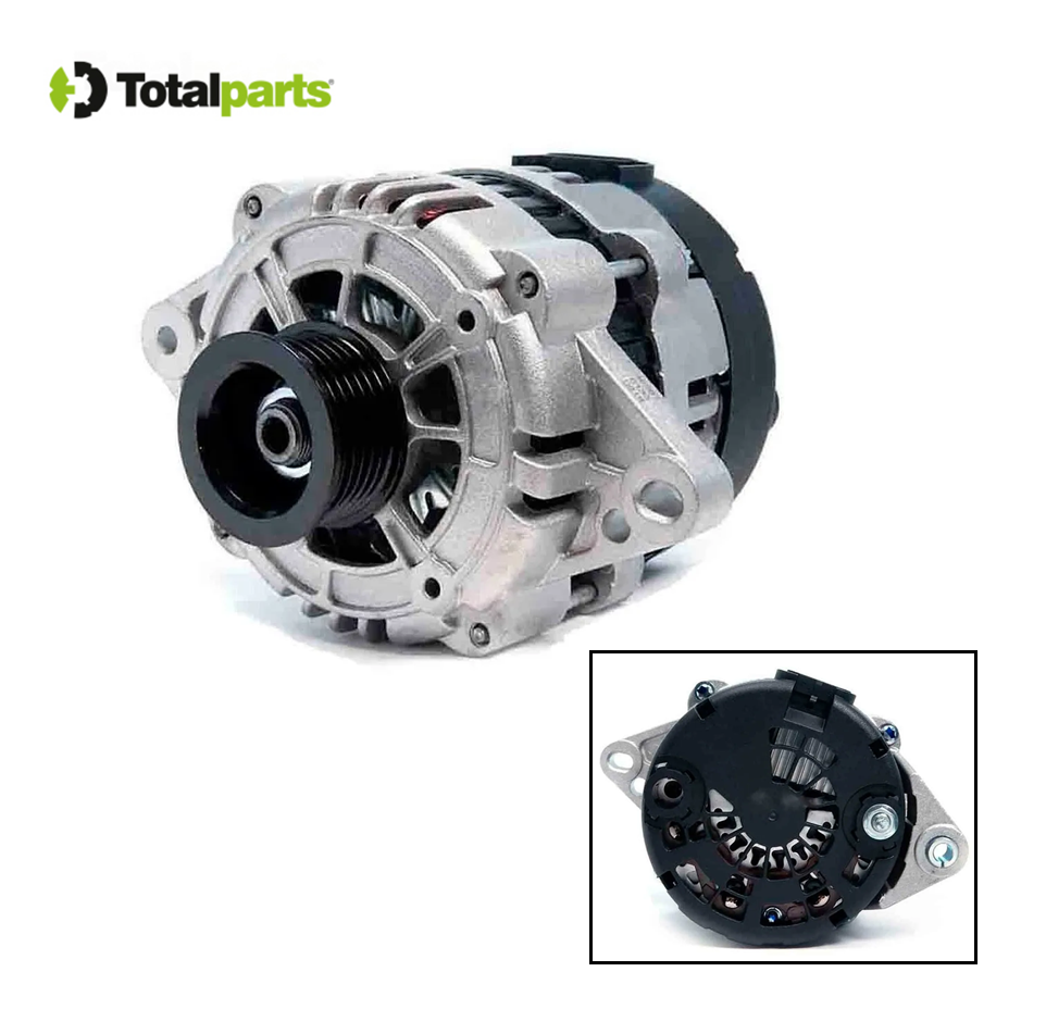 Alternador Delco 12 Volts 85 Amps Chevrolet Aveo Suzuki Swift Pontiac Wabe ( Regulador Con 2 Terminales ) ( 96540542 )