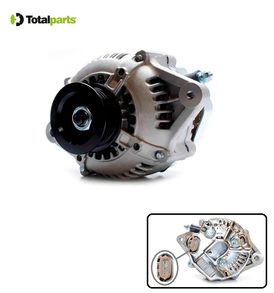Alternador Nippondenso 12 Volts 60 Amps Toyota T100 Tacoma ( 101211-0530 )