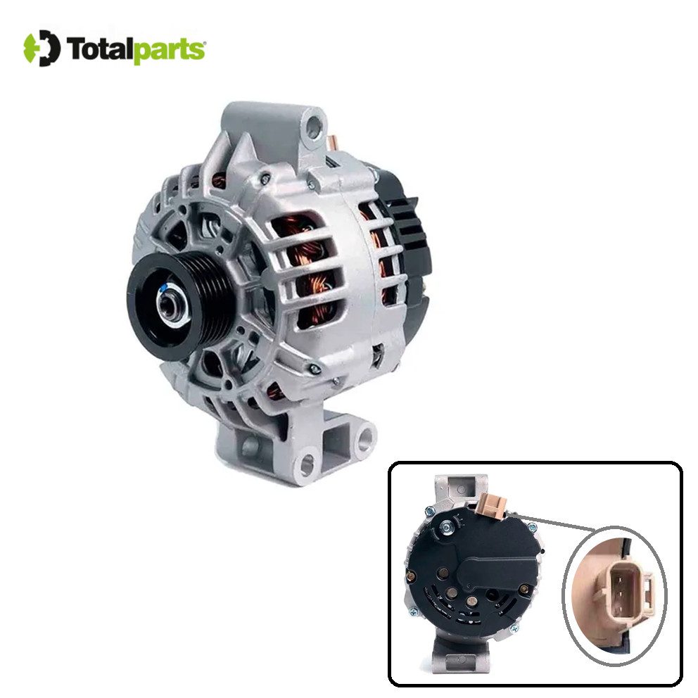 Alternador Valeo 12 Volts 90 Amps Ford Courier Fiesta Ikon Ka ( Con Aire Acondicionado ) ( 439466 )