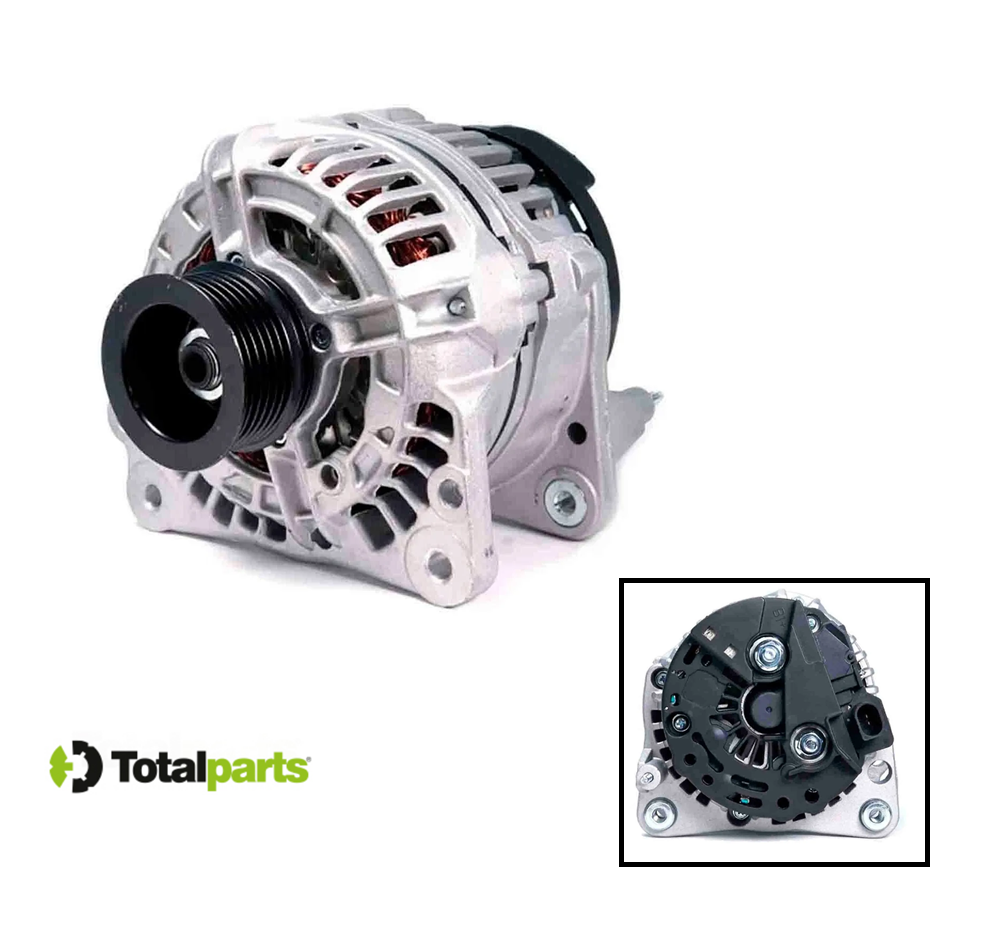 Alternador bosch 12 volts 90 amps volkswagen crossfox eurovan lupo polo sportvan seat cordoba ibiza ( 0124325013 )