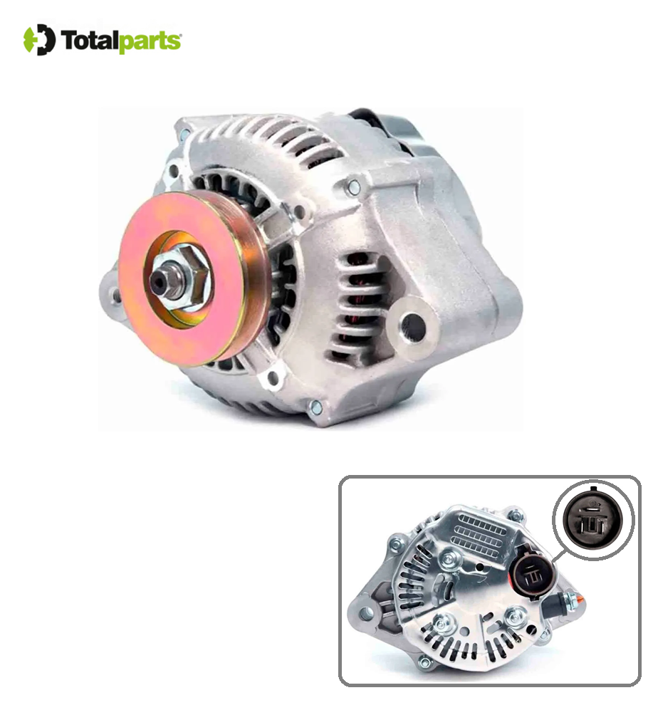 Alternador Nippondenso 12 Volts 60 Amps Toyota 4Runner Celica Pickup ( Polea Sencilla ) ( 27060-35120 )