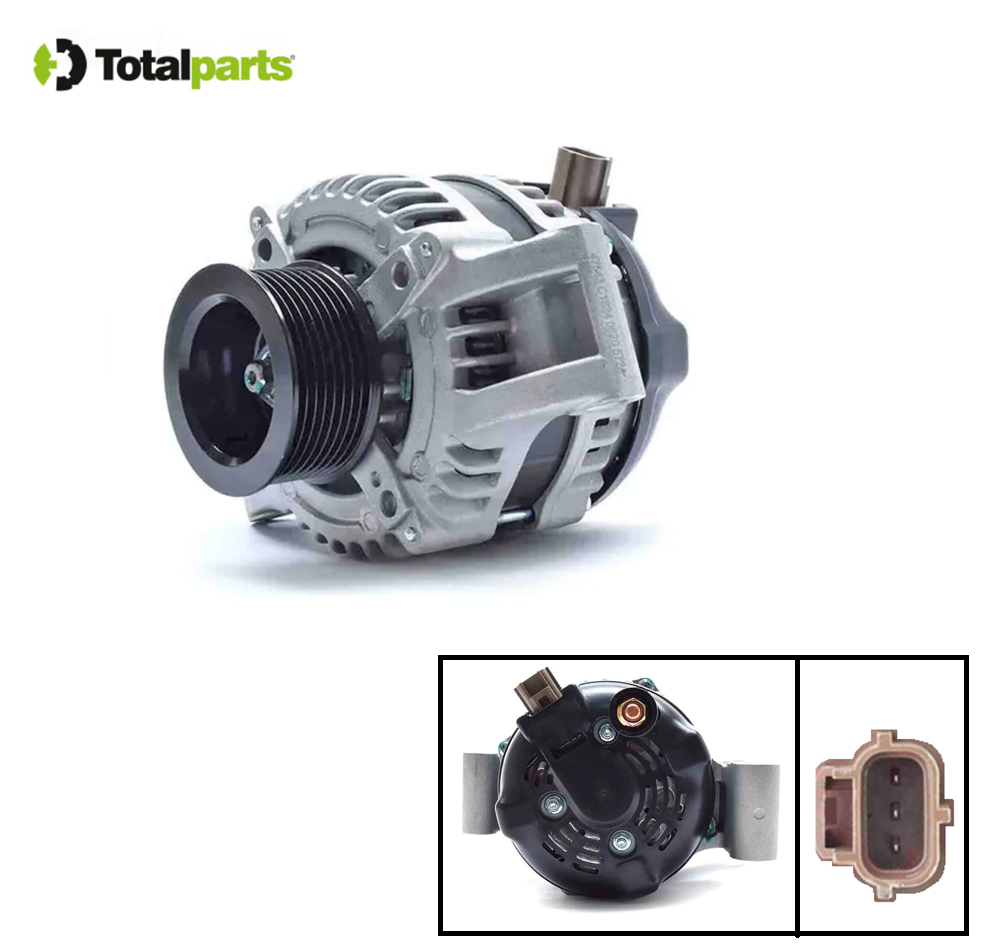 Alternador Nippondenso 12 Volts 130 Amps Ford F-250 Super Duty F-350 Super Duty F-450 Super Duty F-550 Super ( Duty Diesel ) ( 7C3T-10300-FB )