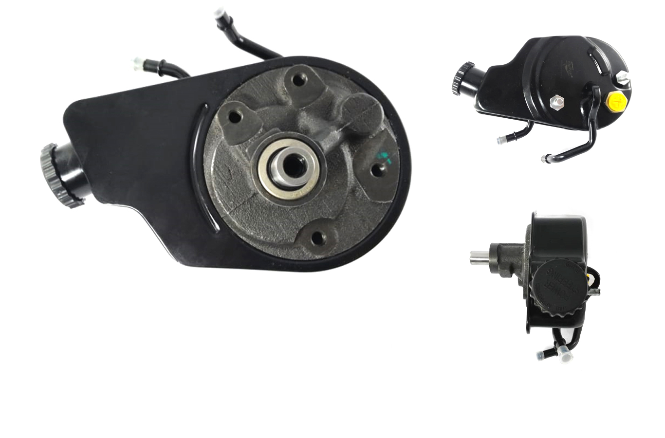 BOMBA DIRECCION HIDRAULICA LICUADORA S/POLEA C/DEPOSITO GM SILVERADO 4.8 V8 2003 2005