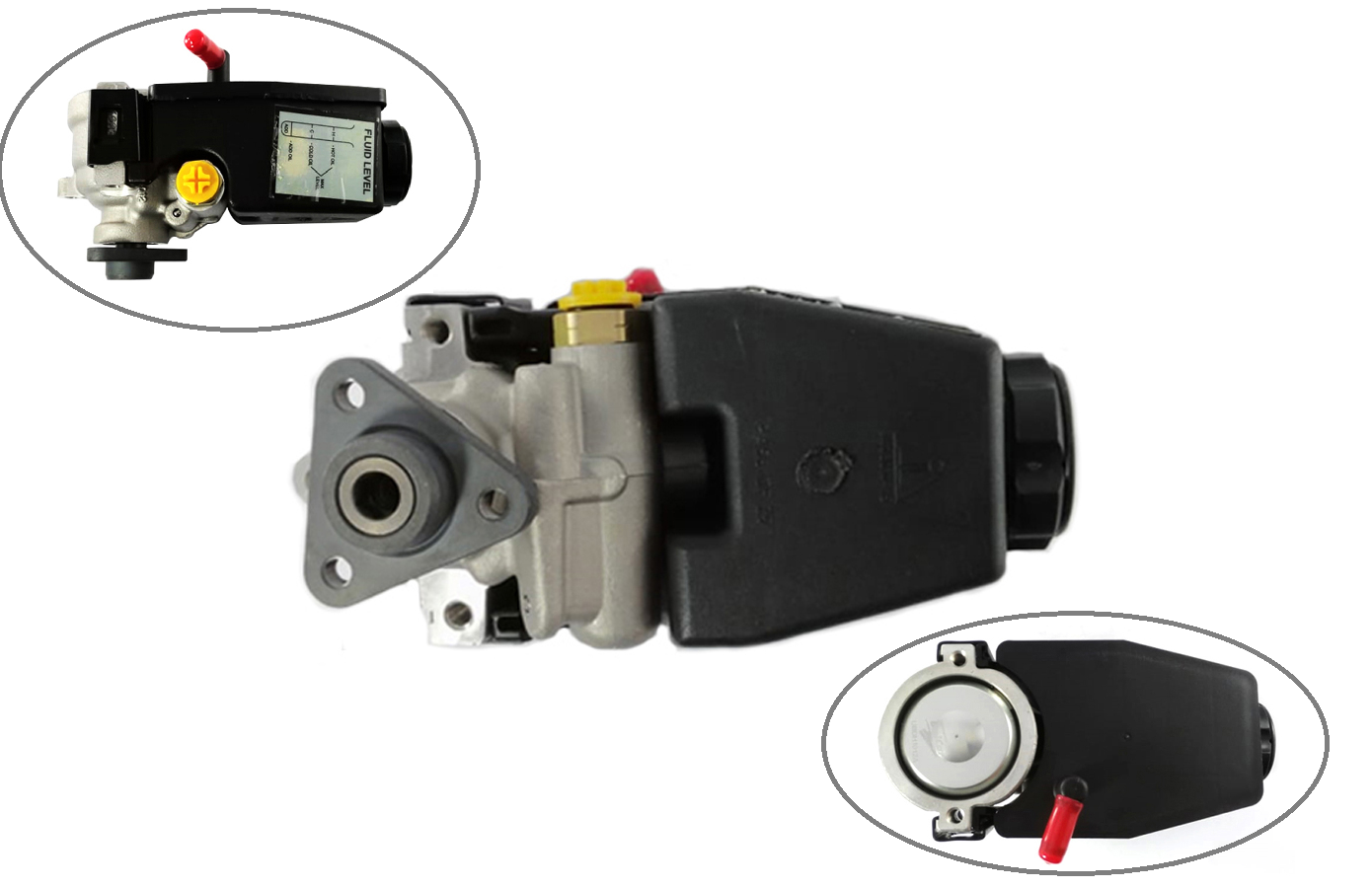 BOMBA DIRECCION HIDRAULICA LICUADORA S/POLEA S/DEPOSITO GM S10 2.2 L4 1998 2002
