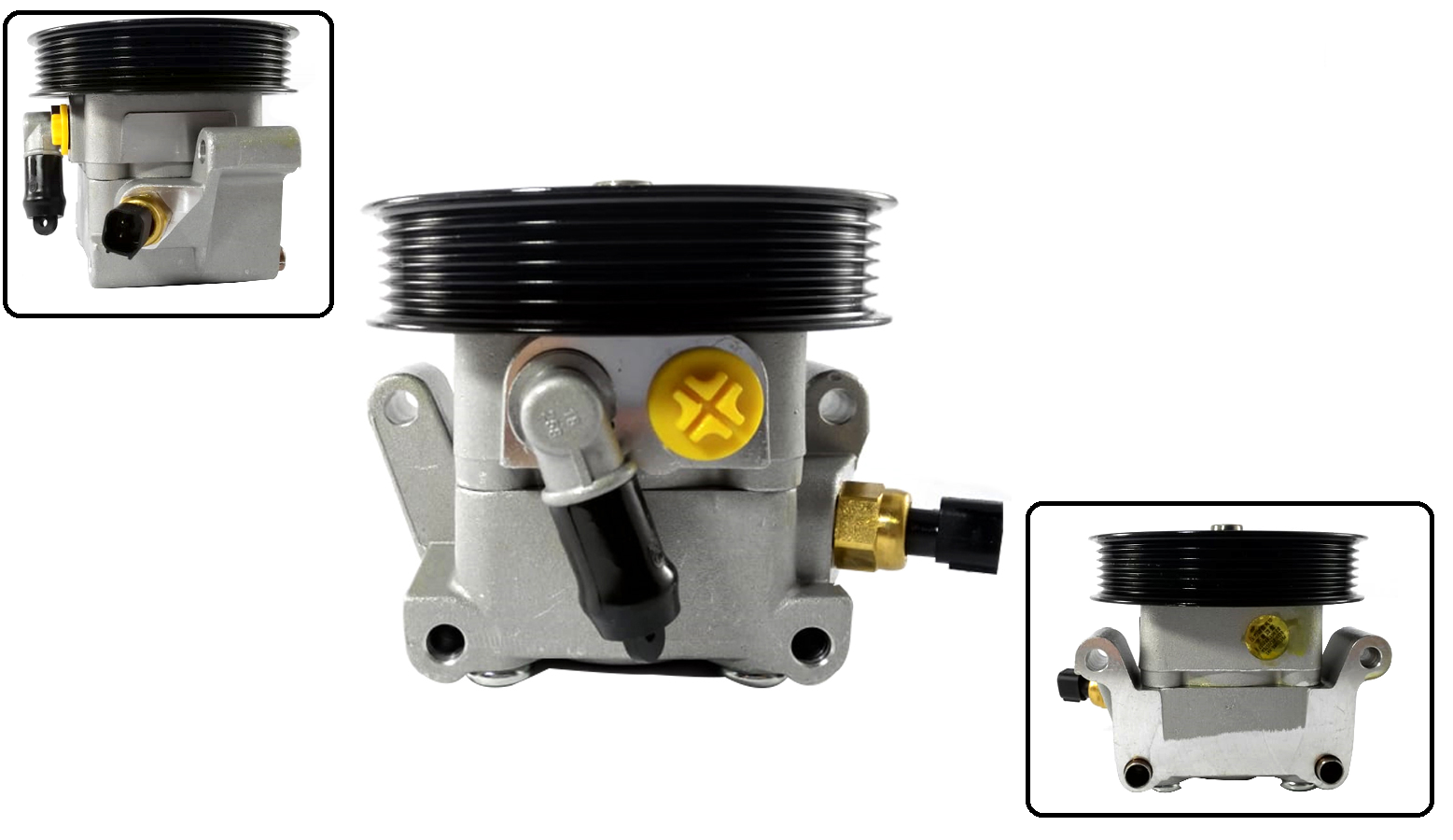 BOMBA DIRECCION HIDRAULICA LICUADORA C/POLEA S/DEPOSITO FORD FOCUS 2 L4 2007 2011