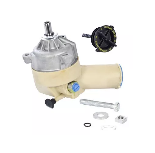 BOMBA DIRECCION HIDRAULICA LICUADORA S/POLEA C/DEPOSITO FORD F150 5 V8 1990 1996
