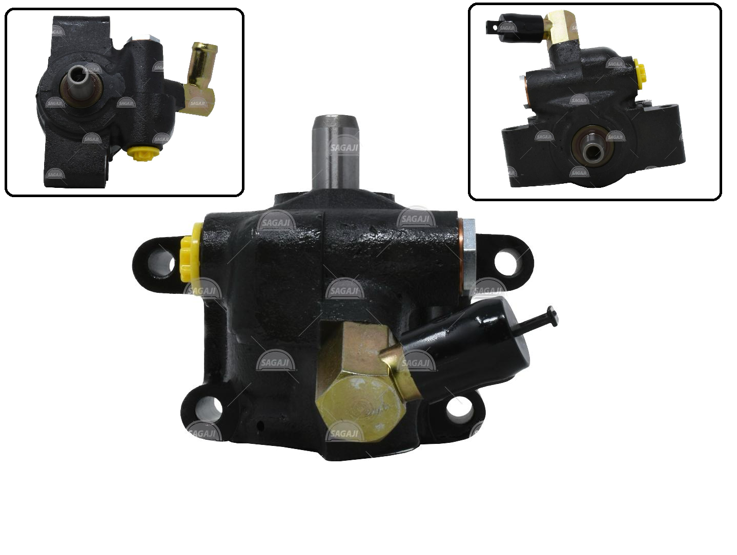 BOMBA DIRECCION HIDRAULICA LICUADORA S/POLEA S/DEPOSITO FORD F150 4.6 V8 1997 2003