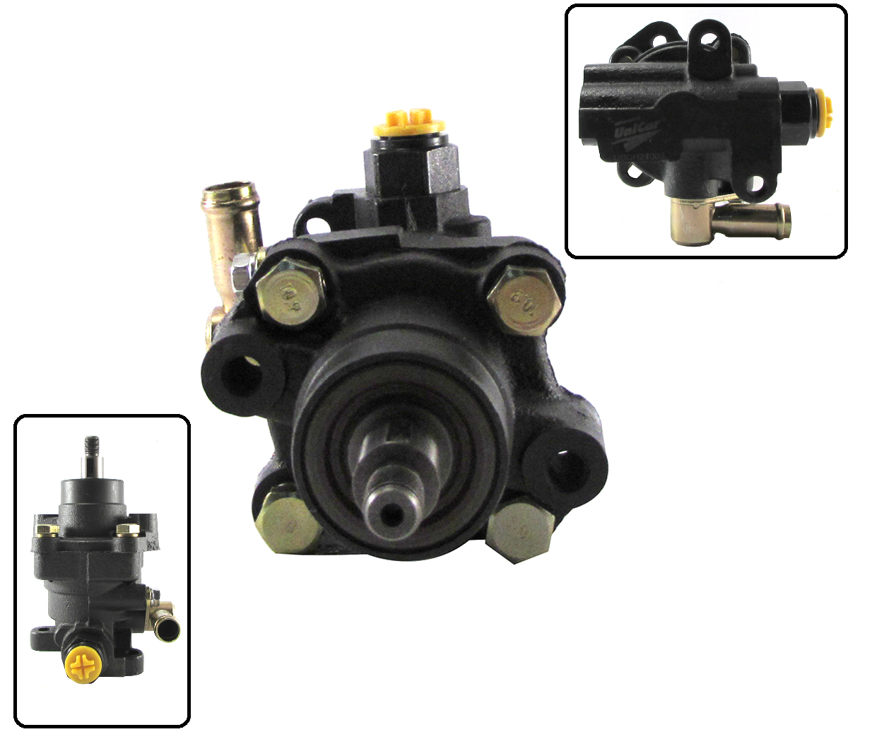 BOMBA DIRECCION HIDRAULICA LICUADORA S/POLEA S/DEPOSITO TOYOTA PICK UP 22R 2.4 L4 1989 1995