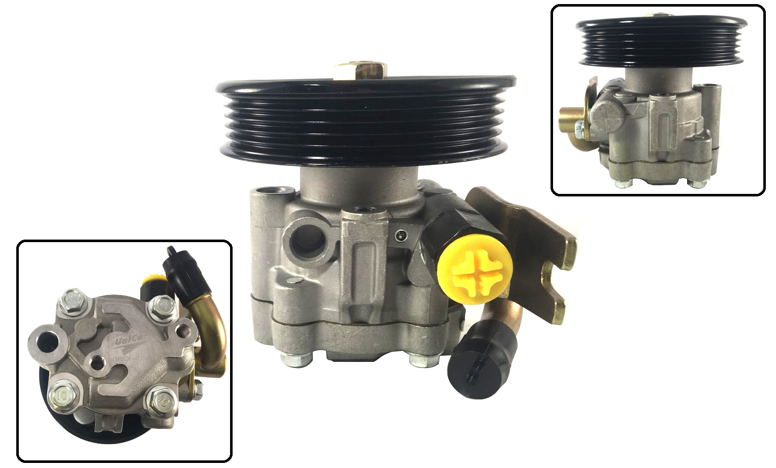 BOMBA DIRECCION HIDRAULICA LICUADORA C/POLEA S/DEPOSITO NISSAN NP300 2.4 L4 2009 2009